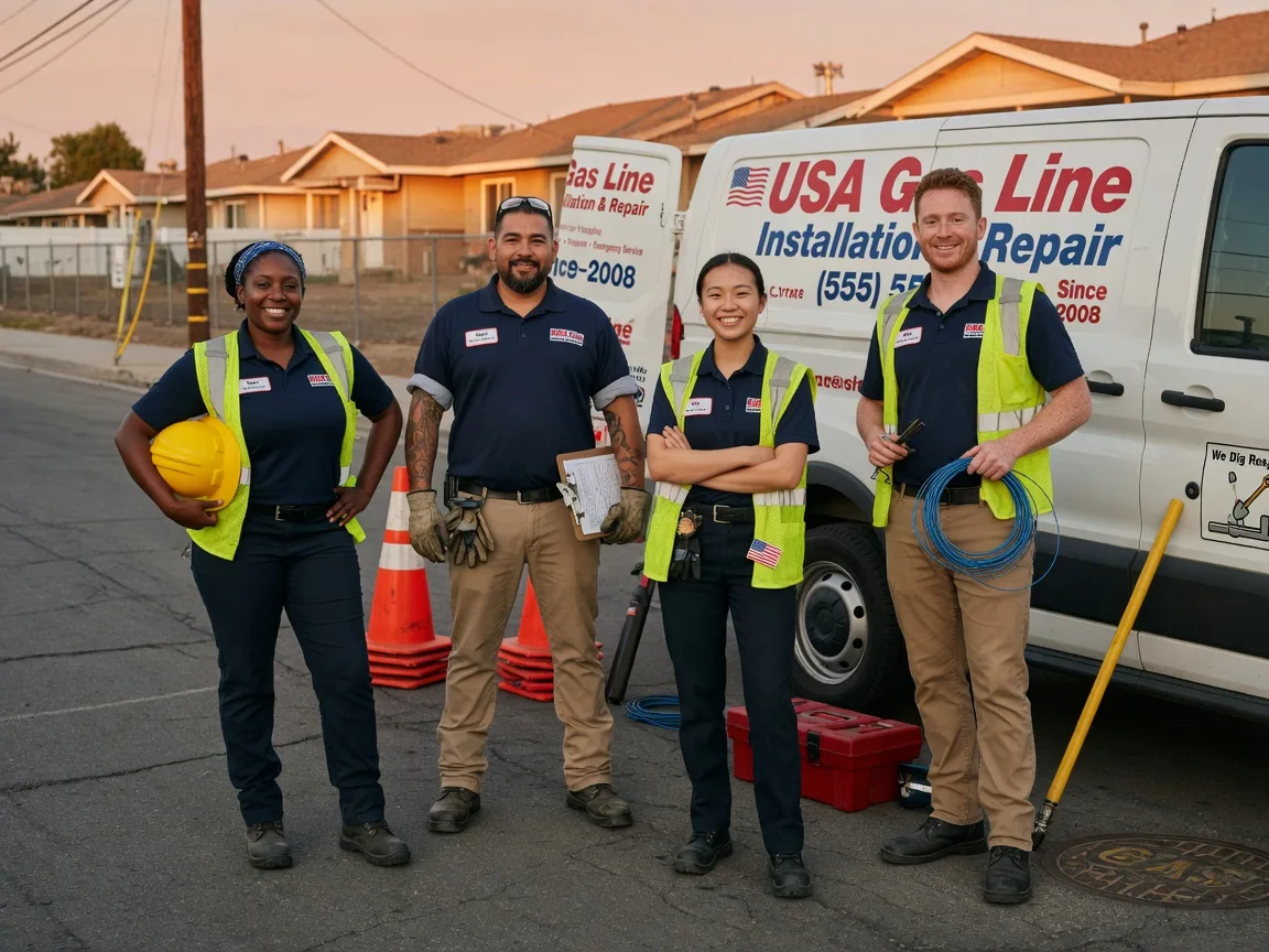 Gas Line Installation company in Lexington, OR